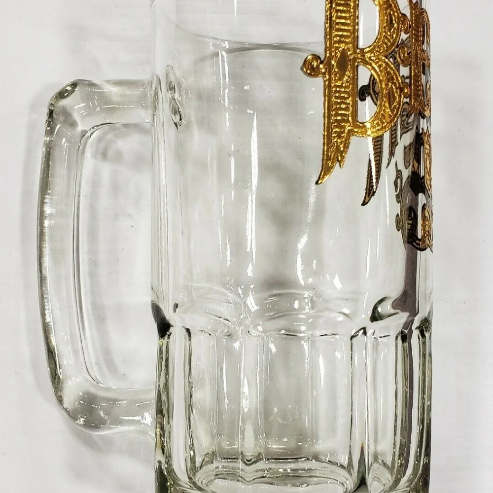 5 cents clear Beer stein